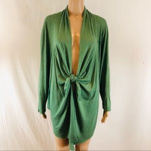 Plume & Thread women’s s XL Tunic. Open front